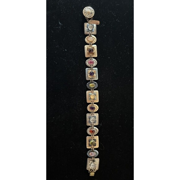 Holly Yashi Rare Beautiful Boho Multi-Colored Bracelet - Picture 3 of 4